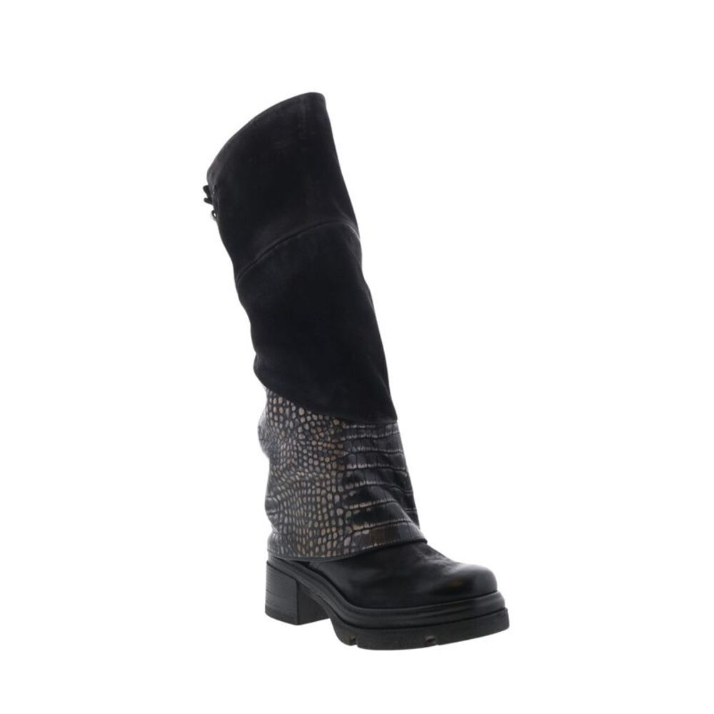 A.S. 98 Womens Everton Black Boots (NWT) - Picture 2 of 7